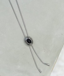 ginger and sprout（ジンジャーアンドスプラウト）の「ストーンチェーンループタイ（ネックレス）」