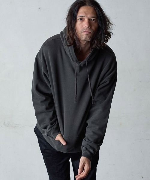 EGO TRIPPING(エゴトリッピング)の「mpa3821- CW PARKA パーカー(パーカー・メンズ・ブラック・46/48)」の1枚目の写真