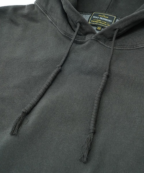 EGO TRIPPING(エゴトリッピング)の「mpa3821- CW PARKA パーカー(パーカー・メンズ・ブラック・46/48)」の6枚目の写真