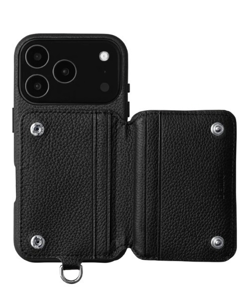 DEMIU（デミュウ）の「DEMIU/デミュウ/GRACE_15Pro_16_16Pro_17_17Pro/BLACK（スマホケース/カバー・メンズ・ブラック・3/2/1/4/5）」の7枚目の写真