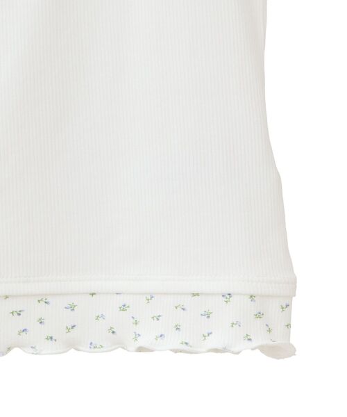 earth music&ecology（アースミュージックアンドエコロジー）の「レイヤードキャミソール（キャミソール・レディース・グレー/アイボリー・M/S）」の14枚目の写真