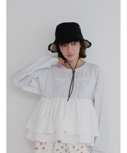 jumelle（ジュメロ）の「【Casselini】リバーシブルバケハ（ハット・レディース・アイボリー/ブラック・FREE）」の16枚目の写真