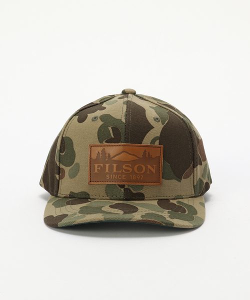 FILSON(フィルソン)の「FILSON / フィルソン LOGER CAP CAMO(キャップ・メンズ・カーキ・FREE)」の4枚目の写真