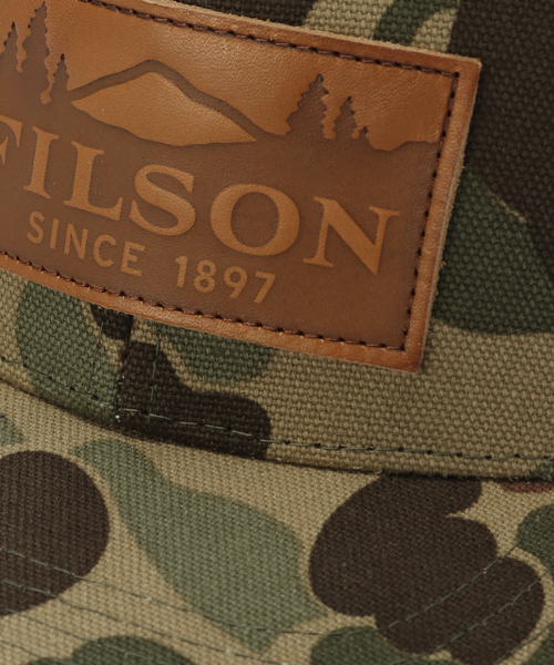 FILSON(フィルソン)の「FILSON / フィルソン LOGER CAP CAMO(キャップ・メンズ・カーキ・FREE)」の2枚目の写真