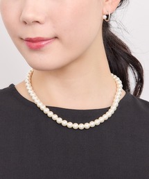 8ｍｍガラスパール　マグネットネックレス