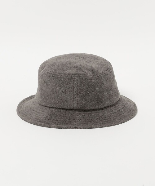 UNITED ARROWS（ユナイテッドアローズ）の「＜ORIGINAL Charcoal＞ Pile Bucket Hat/パイル バケットハット（ハット・メンズ・グレー系/ブラック・FREE）」の3枚目の写真