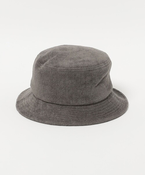 UNITED ARROWS（ユナイテッドアローズ）の「＜ORIGINAL Charcoal＞ Pile Bucket Hat/パイル バケットハット（ハット・メンズ・グレー系/ブラック・FREE）」の5枚目の写真