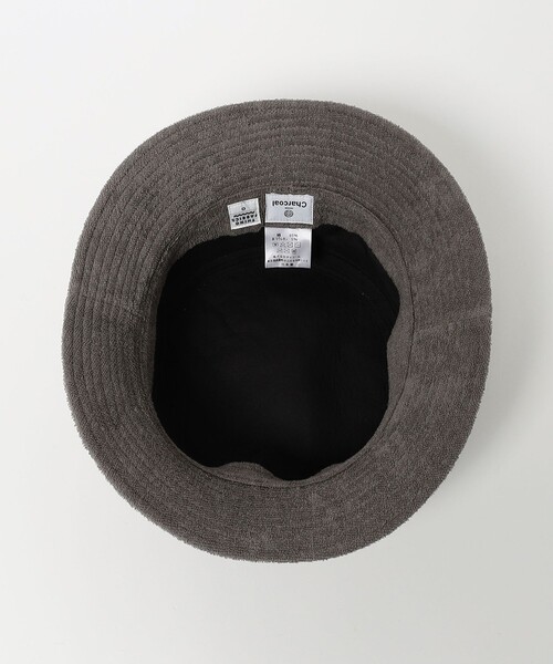 UNITED ARROWS（ユナイテッドアローズ）の「＜ORIGINAL Charcoal＞ Pile Bucket Hat/パイル バケットハット（ハット・メンズ・グレー系/ブラック・FREE）」の7枚目の写真