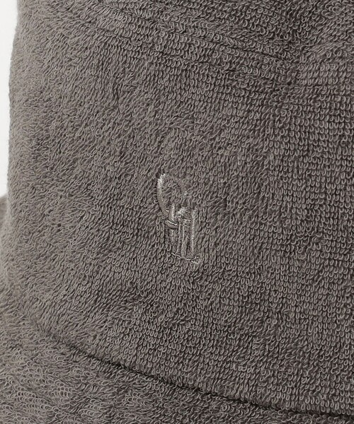 UNITED ARROWS（ユナイテッドアローズ）の「＜ORIGINAL Charcoal＞ Pile Bucket Hat/パイル バケットハット（ハット・メンズ・グレー系/ブラック・FREE）」の8枚目の写真