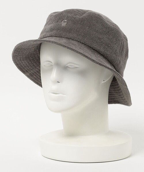 UNITED ARROWS（ユナイテッドアローズ）の「＜ORIGINAL Charcoal＞ Pile Bucket Hat/パイル バケットハット（ハット・メンズ・グレー系/ブラック・FREE）」の10枚目の写真