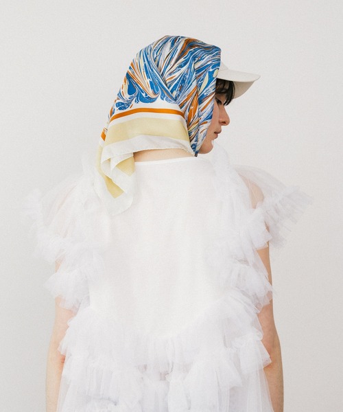 LA BELLE ETUDE（ラベルエチュード）の「ボリュームチュール×カットソーデザインチュニック（Tシャツ/カットソー・レディース・ホワイト/ブラック/カーキ・FREE）」の13枚目の写真