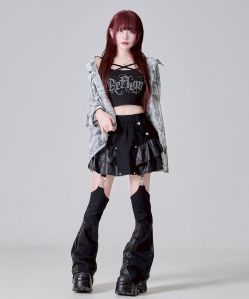 REFLEM/レフレム』カーゴポケット付きシアーシャツ（シャツ