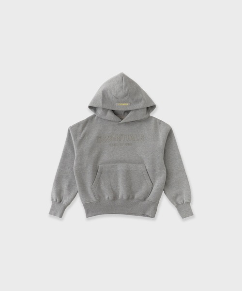 FOG ESSENTIALS(エフオージーエッセンシャルズ)の「FOG ESSENTIALS/エッセンシャルズ 21SSKIDS FRT HOODIE パーカー(パーカー・キッズ・オートミール/ダークベージュ・XS/M)」の1枚目の写真
