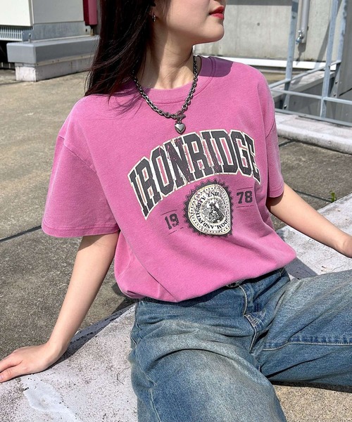 PAGEBOY（ページボーイ）の「アソートルーズＴシャツ（Tシャツ/カットソー・レディース・ブルー系その他/ピンク系その他/オレンジ系その他/オートミール/ホワイト系その他/ブラック系その他/ホワイト系その他2/ホワイト系その他3/ブラック系その他2/ブラック系その他3・FREE）」の9枚目の写真