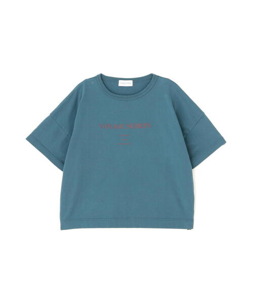 human woman（ヒューマンウーマン）の「◆メッセージロゴＴシャツ（Tシャツ/カットソー・レディース・カーキ/ホワイト/グリーン・MEDIUM）」の18枚目の写真