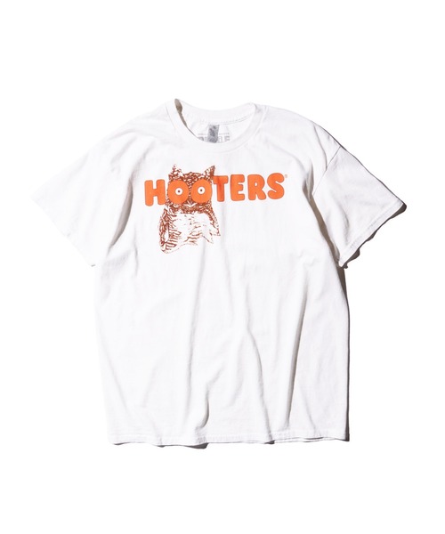 THRIFTY LOOK(スリフティールック)の「THRIFTY LOOK / スリフティールック THRIFTY "HOOTERS" LOGO TEE フーターズ 企業ロゴ 企業Tシャツ(Tシャツ/カットソー・メンズ・ホワイト/ブラック・X-LARGE/XX-LARGE/LARGE/MEDIUM)」の6枚目の写真