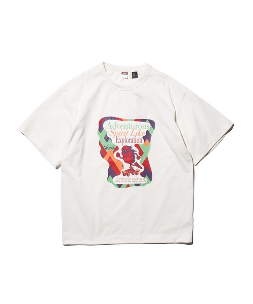 NANGA(ナンガ)の「NANGA / ナンガ ECOHYBRID TEE (SBM PT) エコハイブリッドティー(Tシャツ/カットソー・メンズ・ブラック/ホワイト/ピンク/ネイビー・MEDIUM/LARGE/X-LARGE)」の6枚目の写真