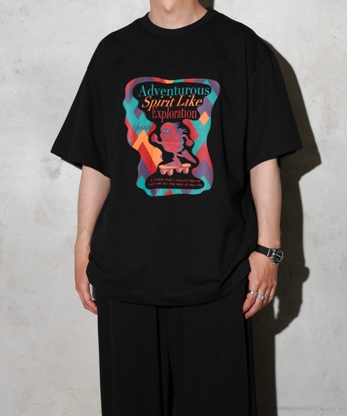 NANGA(ナンガ)の「NANGA / ナンガ ECOHYBRID TEE (SBM PT) エコハイブリッドティー(Tシャツ/カットソー・メンズ・ブラック/ホワイト/ピンク/ネイビー・MEDIUM/LARGE/X-LARGE)」の14枚目の写真