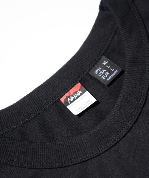 NANGA(ナンガ)の「NANGA / ナンガ ECOHYBRID TEE (SBM PT) エコハイブリッドティー(Tシャツ/カットソー・メンズ・ブラック/ホワイト/ピンク/ネイビー・MEDIUM/LARGE/X-LARGE)」の16枚目の写真