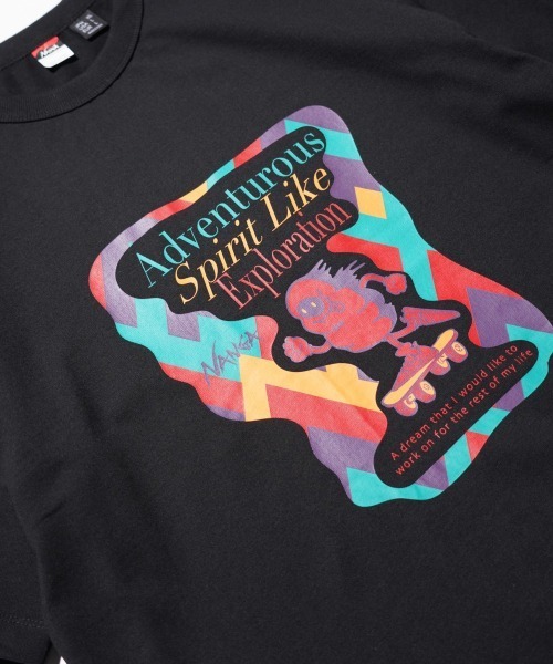 NANGA(ナンガ)の「NANGA / ナンガ ECOHYBRID TEE (SBM PT) エコハイブリッドティー(Tシャツ/カットソー・メンズ・ブラック/ホワイト/ピンク/ネイビー・MEDIUM/LARGE/X-LARGE)」の18枚目の写真