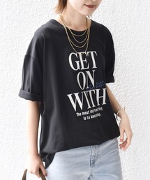 【ZOZO限定】SHIPS.me:ビッグ ワード プリント TEE