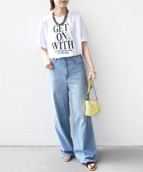 SHIPS.me(シップスミー)の「【ZOZO限定】SHIPS.me:ビッグ ワード プリント TEE(Tシャツ/カットソー・レディース・ホワイト系その他/ホワイト×レッド/ブラック×ホワイト/ブラック系その他・L/M/S/XL)」の14枚目の写真