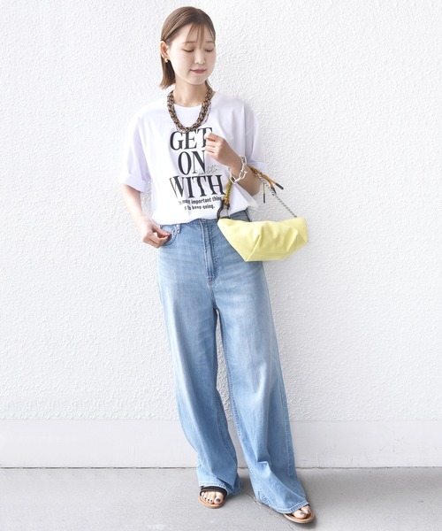 SHIPS.me(シップスミー)の「【ZOZO限定】SHIPS.me:ビッグ ワード プリント TEE(Tシャツ/カットソー・レディース・ホワイト系その他/ホワイト×レッド/ブラック×ホワイト/ブラック系その他・L/M/S/XL)」の17枚目の写真