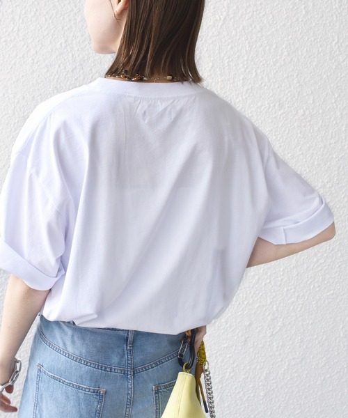 SHIPS.me(シップスミー)の「【ZOZO限定】SHIPS.me:ビッグ ワード プリント TEE(Tシャツ/カットソー・レディース・ホワイト系その他/ホワイト×レッド/ブラック×ホワイト/ブラック系その他・L/M/S/XL)」の20枚目の写真