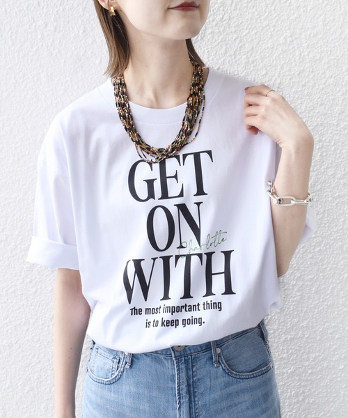 SHIPS.me(シップスミー)の「【ZOZO限定】SHIPS.me:ビッグ ワード プリント TEE(Tシャツ/カットソー・レディース・ホワイト系その他/ホワイト×レッド/ブラック×ホワイト/ブラック系その他・L/M/S/XL)」の18枚目の写真