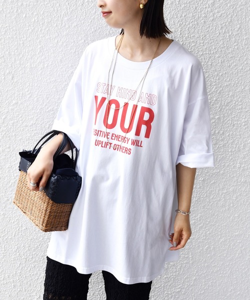 SHIPS.me(シップスミー)の「【ZOZO限定】SHIPS.me:ビッグ ワード プリント TEE(Tシャツ/カットソー・レディース・ホワイト系その他/ホワイト×レッド/ブラック×ホワイト/ブラック系その他・L/M/S/XL)」の10枚目の写真