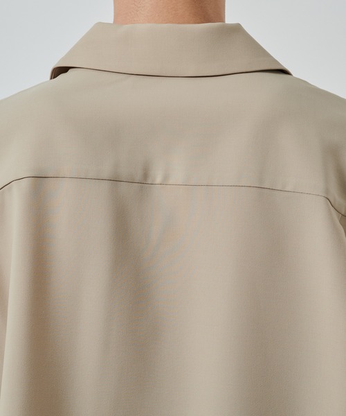 ATTACHMENT（アタッチメント）の「【ATTACHMENT/アタッチメント】〈別注〉WASHABLE SUPER EASY SHIRTS（シャツ/ブラウス・メンズ・ダークグレー/ベージュ/ブラック・1/2）」の12枚目の写真