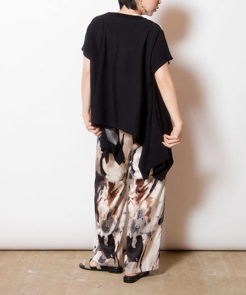 OSMOSIS（オズモーシス）の「プリントパンツ（その他パンツ・レディース・パープル/ブラック/ブルーグリーン/ライトグリーン・ONE SIZE）」の18枚目の写真