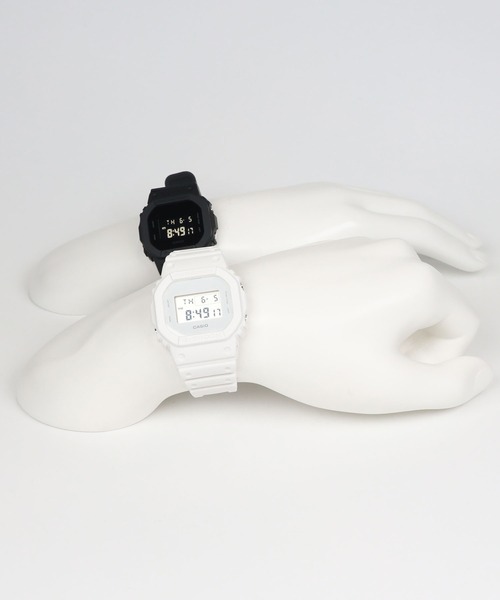 G-SHOCK(ジーショック)の「Pair Model / DW-5600WW-7JF × GMD-S5610BB-1JF(デジタル腕時計・メンズ・ホワイト×ブラック・FREE)」の11枚目の写真