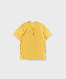 FLISTFIA（フリストフィア）の「FLISTFIA/フリストフィア Henley Neck T-Shirts Tシャツ（Tシャツ/カットソー）」