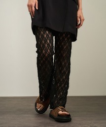 SALON adam et rope'（サロン アダム エ ロペ）の「シアーレースレギンス［ストレッチ］（レギンス/スパッツ）」