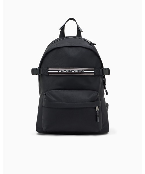 ARMANI EXCHANGE(アルマーニエクスチェンジ)の「【A|X アルマーニ エクスチェンジ】ロゴハンドル バックパック(バックパック/リュック・メンズ・ブラック・FREE)」の6枚目の写真