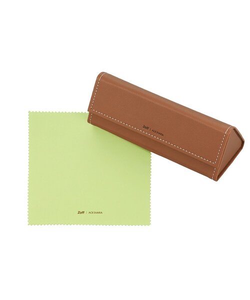 Zoff（ゾフ）の「Zoff｜AOI IHARA オーバル型 サングラス｜カラーレンズ｜黒縁 横長フレーム｜紫外線対策 UVカット｜ユニセックス（サングラス・レディース・ブラック/ブラウン系その他2・FREE）」の6枚目の写真