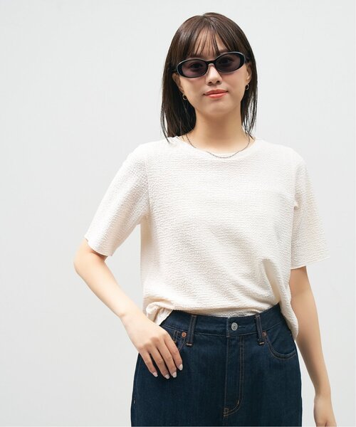 Zoff（ゾフ）の「Zoff｜AOI IHARA オーバル型 サングラス｜カラーレンズ｜黒縁 横長フレーム｜紫外線対策 UVカット｜ユニセックス（サングラス・レディース・ブラック/ブラウン系その他2・FREE）」の14枚目の写真