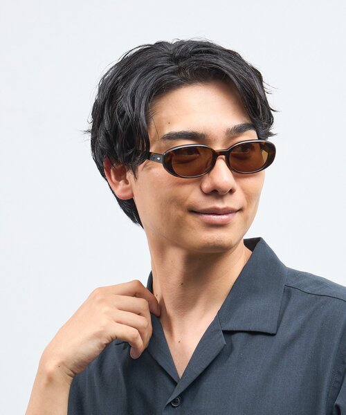 Zoff AOIIHARA コラボオーバルサングラス Zoff サングラス 「伊原 葵さんコラボ」#030ボストン型 ライト