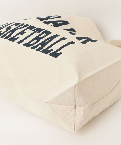 68&brothers（シックスティエイトアンドブラザーズ）の「ARCH LOGO TOTE BAG（トートバッグ・メンズ・オフホワイト・FREE）」の3枚目の写真