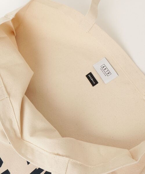68&brothers（シックスティエイトアンドブラザーズ）の「ARCH LOGO TOTE BAG（トートバッグ・メンズ・オフホワイト・FREE）」の4枚目の写真