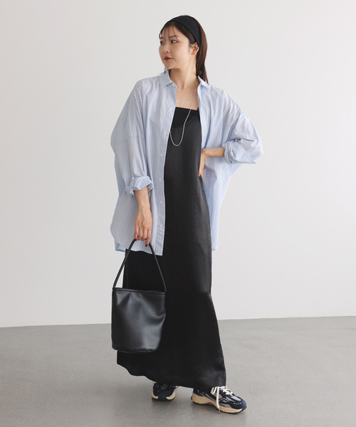 SLOBE IENA（スローブイエナ）の「《追加3》SLOBE バケツバッグ（ショルダーバッグ・レディース・ブラック/キャメル/アイボリー・FREE）」の14枚目の写真