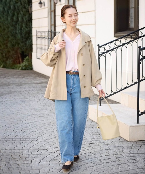 SLOBE IENA（スローブイエナ）の「《追加3》SLOBE バケツバッグ（ショルダーバッグ・レディース・ブラック/キャメル/アイボリー・FREE）」の19枚目の写真