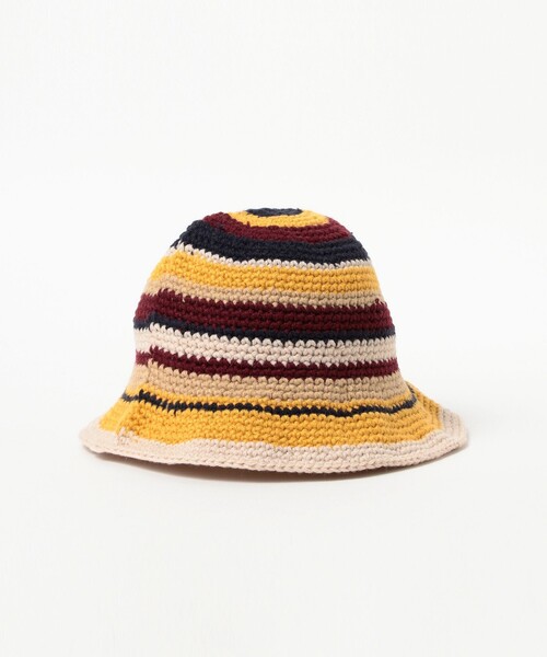 B:MING by BEAMS（ビーミングバイビームス）の「マルチ クロッシェ ハット 2025FW（ハット・キッズ・グリーン/イエロー系その他5・ONE SIZE）」の9枚目の写真