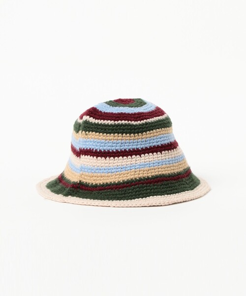 B:MING by BEAMS（ビーミングバイビームス）の「マルチ クロッシェ ハット 2025FW（ハット・キッズ・グリーン/イエロー系その他5・ONE SIZE）」の14枚目の写真
