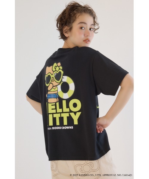 ロデオクラウンズサンリオキャラクターズTシャツハローキティ ショウ様専用☆RODEOCROWNSWIDE BOWLサンリオ キティTシャツ