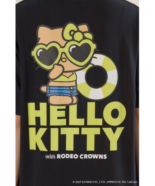 サンリオキャラクターズ)SUNBURN キティ Tシャツ（Tシャツ