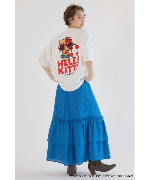サンリオキャラクターズ)SUNBURN キティ Tシャツ（Tシャツ