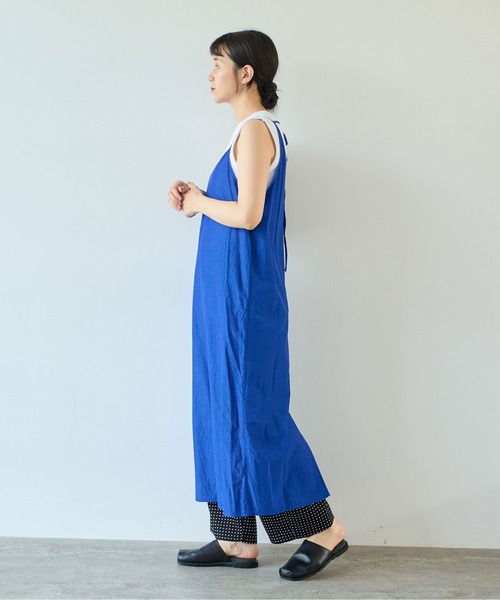 yuni（ユニ　）の「△コットンキュプラ product dye petti ワンピース（ワンピース・レディース・ピンク/ブラウン/ブルー・FREE）」の21枚目の写真