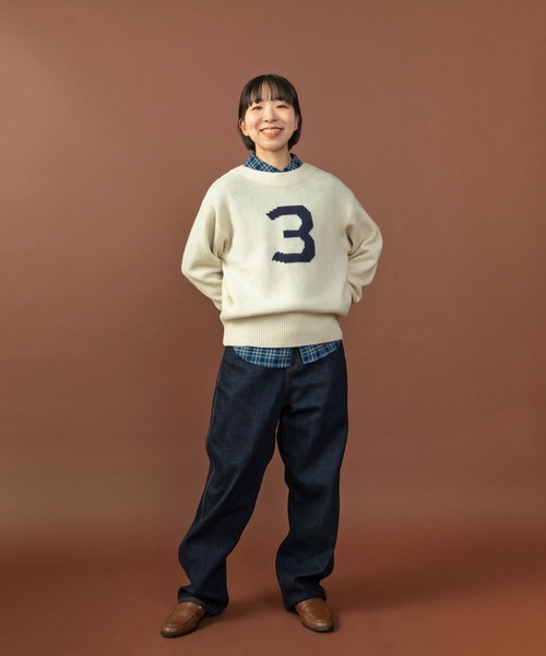 PAR ICI(パーリッシィ)の「ネルチェック 丸襟ボタンダウンシャツ(シャツ/ブラウス・レディース・ブルー/アイボリー・FREE)」の11枚目の写真